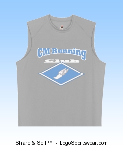 Badger Men's B-Core Sleeveless T-Shirt Design Zoom