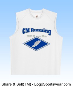 Badger Men's B-Core Sleeveless T-Shirt Design Zoom