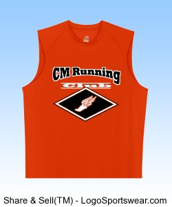 Badger Men's B-Core Sleeveless T-Shirt Design Zoom