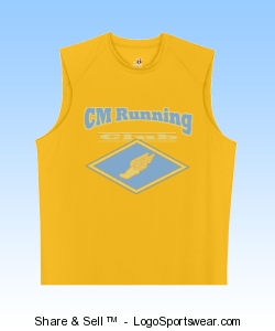 Badger Men's B-Core Sleeveless T-Shirt Design Zoom