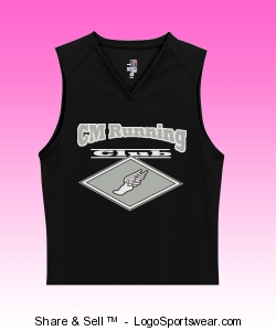 Badger Ladies' B-Core Sleeveless T-Shirt Design Zoom